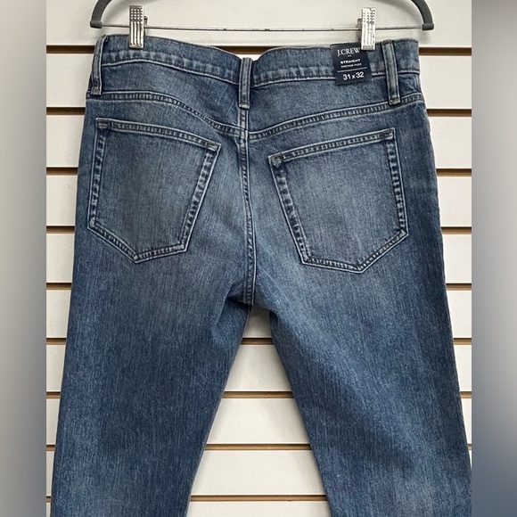 J. Crew Factory Straight Vintage Flex Jeans‎ NWT Size 31x32 - Picture 5 of 10